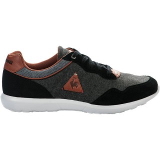 Nouveau Le Coq Sportif Baskets Garçon Noir Chaussures Basses Homme